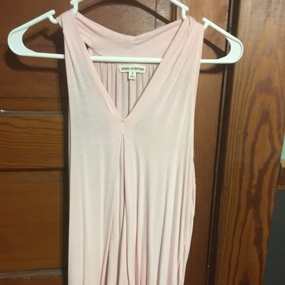 Pale pink tank top